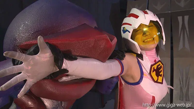 H_173SPSA00069 スーパーヒロインドミネーション地獄56 バードファイター 白鶴のミオ 若宮穂乃 シーン6