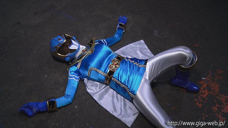 H_173THP00090 スーパーヒロイン危機一髪！！Vol.90 ミスティーブルー 三怪人の強襲 一条みお シーン13