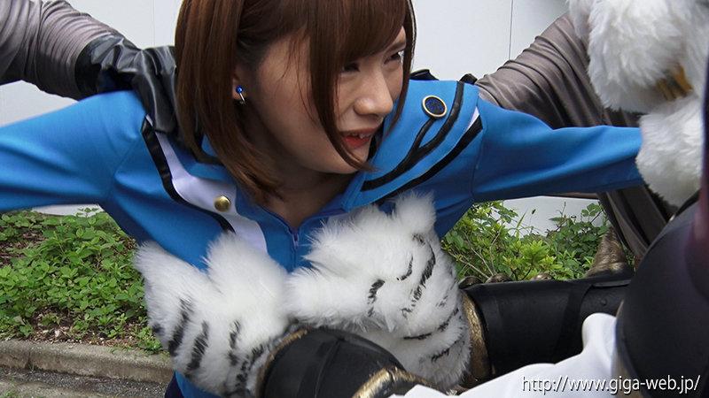 H_173THP00090 スーパーヒロイン危機一髪！！Vol.90 ミスティーブルー 三怪人の強襲 一条みお シーン6