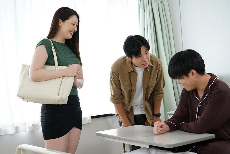 JJDA-70 憧れの巨乳兄嫁と… 背徳の院内義姉相姦 葉山さゆり シーン2