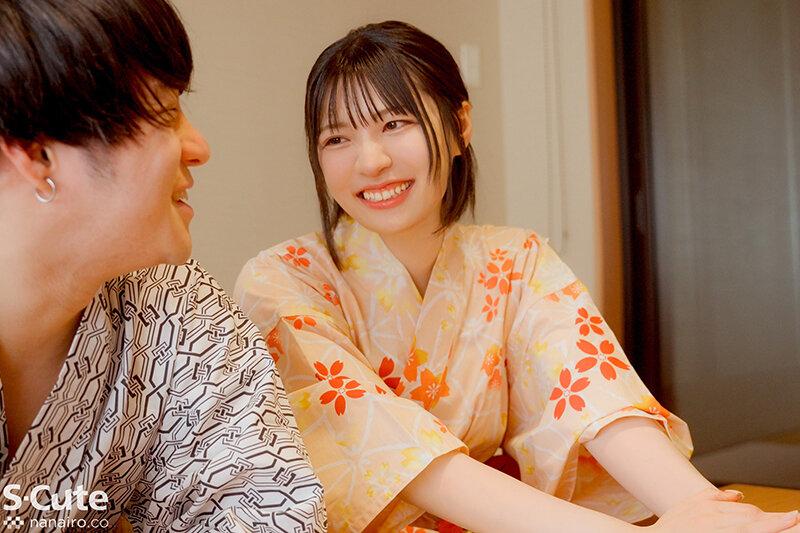 SQTE-619 休日に彼女と。SEX好きの彼女と種付け温泉旅行 虹村ゆみ シーン14